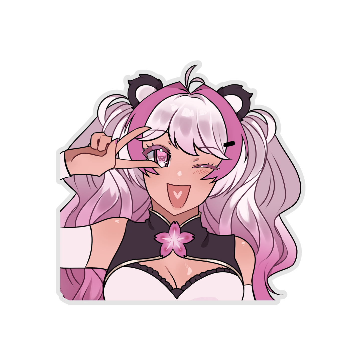 Kokoro Hana Peace Sticker