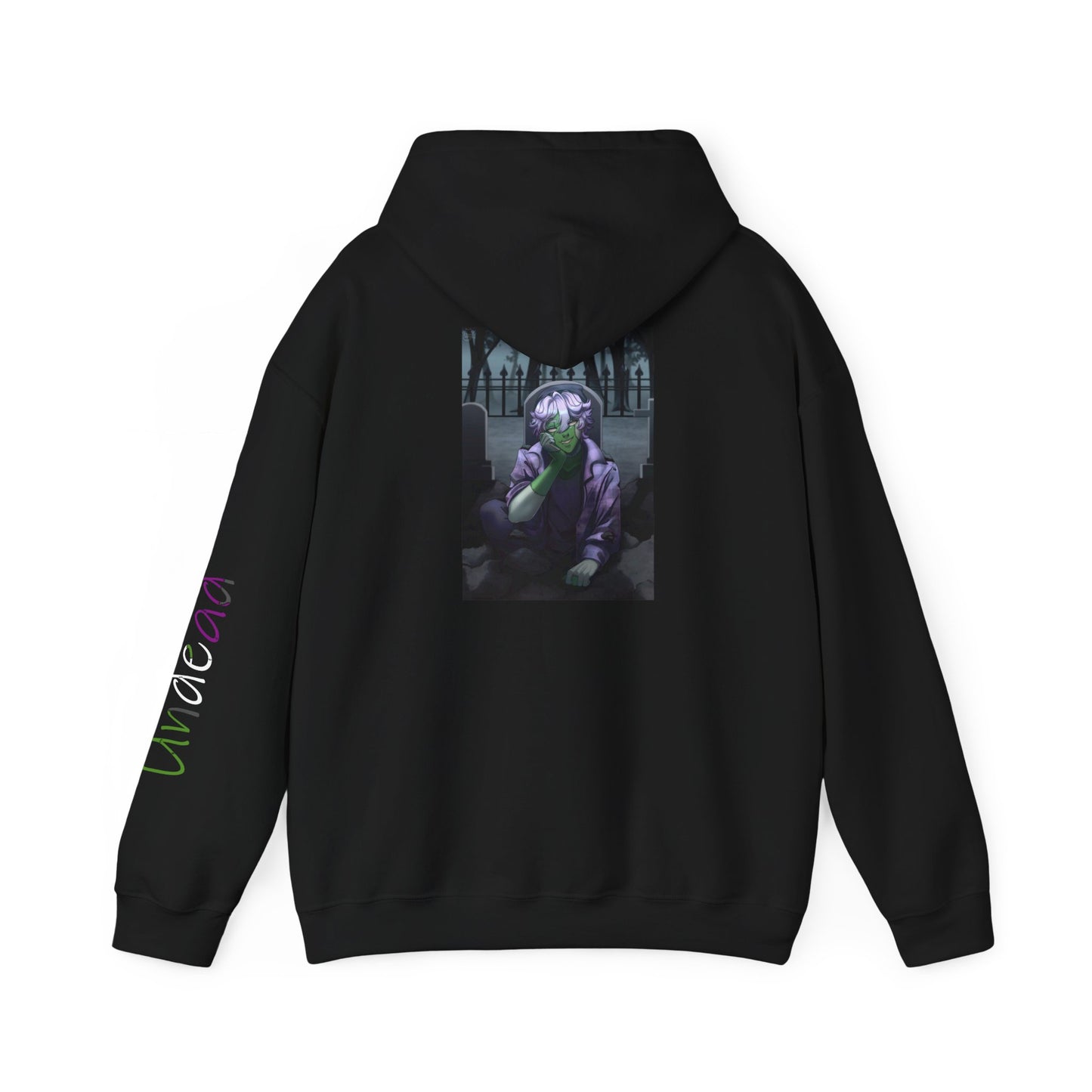 Grim Gltich Gravekeeper Hoodie