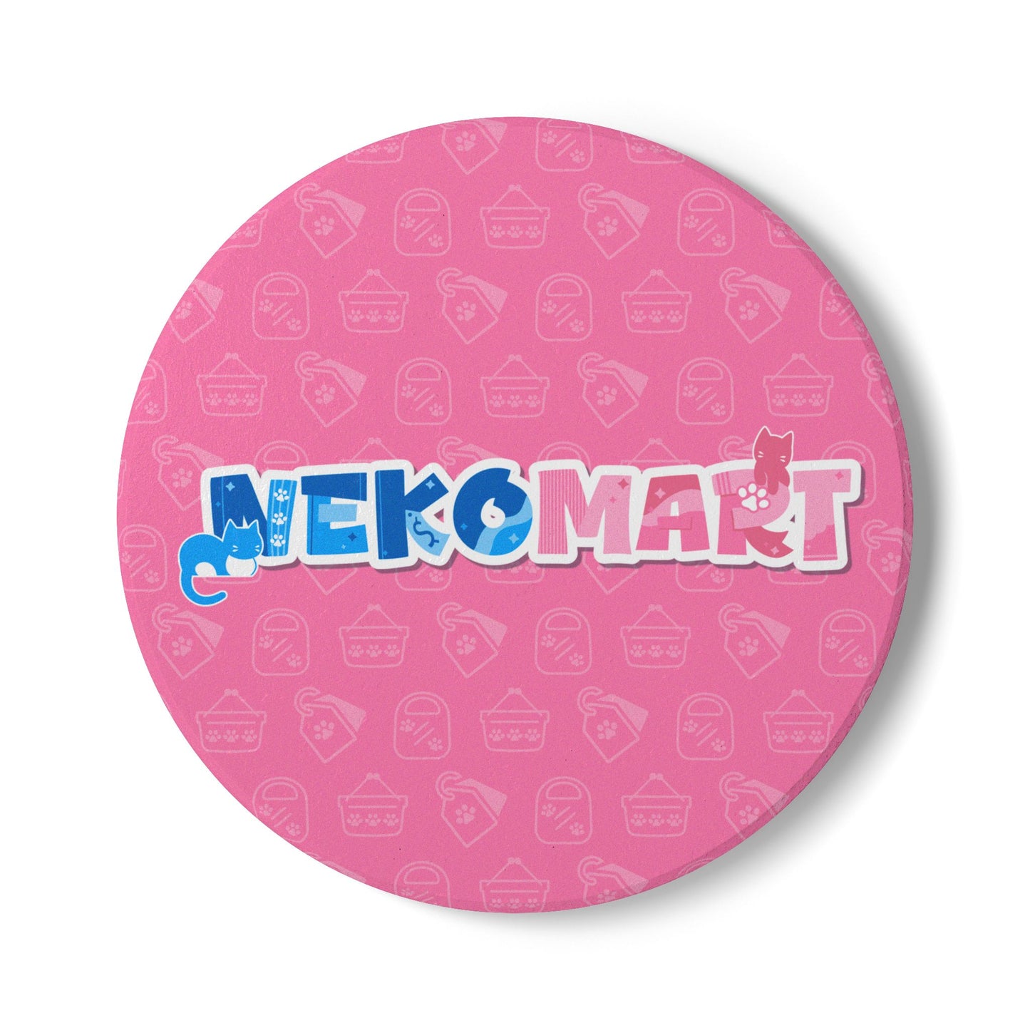 NEKOMART Brand Coaster Set of 4
