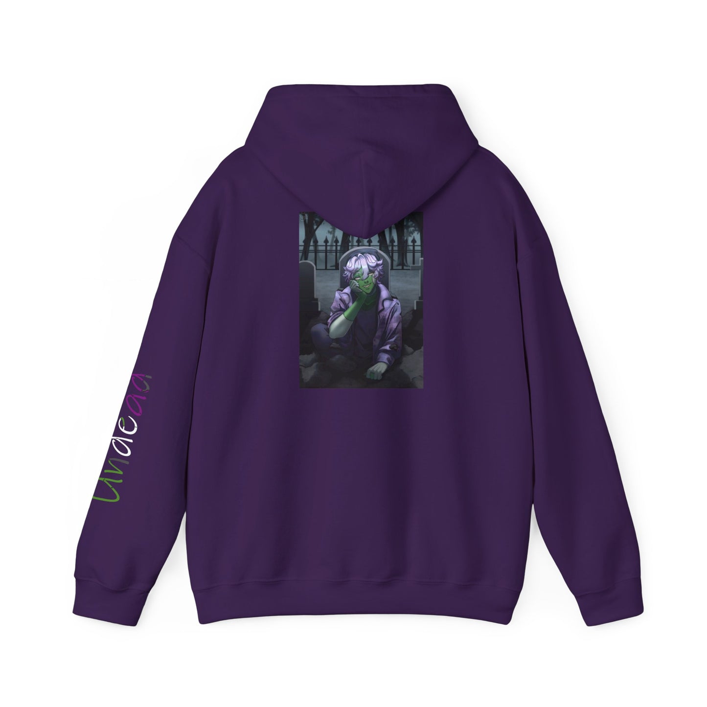 Grim Gltich Gravekeeper Hoodie