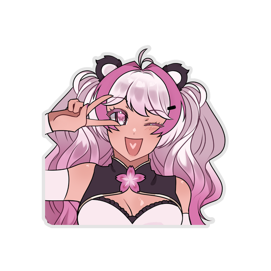 Kokoro Hana Peace Sticker