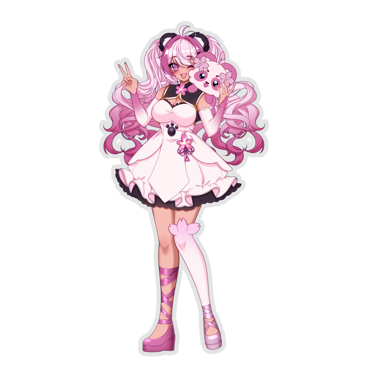 Kokoro Hana w/ Mascot Sticker