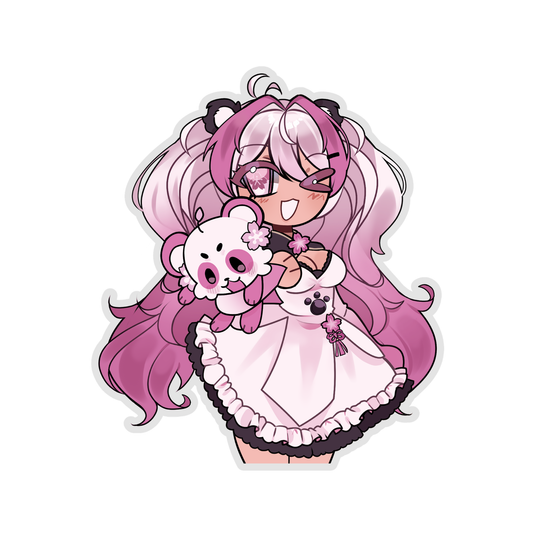 Kokoro Hana Chibi Wink Sticker